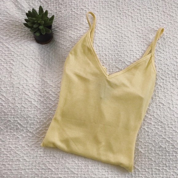 Forever 21 / Yellow Tank Top Bodysuit - Picture 2 of 5
